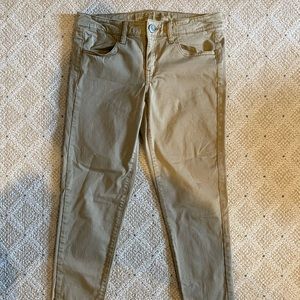 Khaki Jeggings